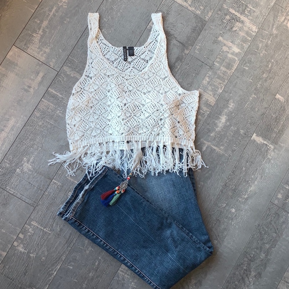 Full tilt Crochet thank top
